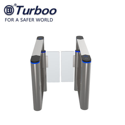 SUS304 Stainless Steel Speed Gate Turnstile ,  Security RFID Reader Barrier