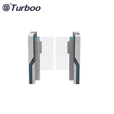 การออกแบบที่กะทัดรัด Speed ​​Gate Turnstile อาคารสำนักงาน AC100-240V ประตูสวิงคนเดิน