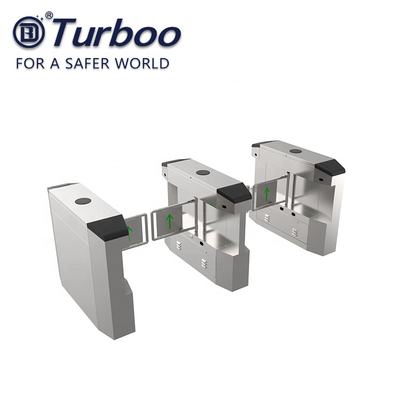 ซื้อ โรงยิมและโรงแรมการควบคุมการเข้าออกประตูสวิง Barrier Turnstile อัตโนมัติ online manufacture