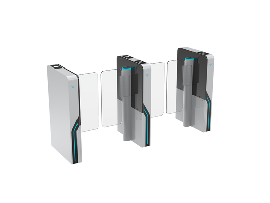 ซื้อ การควบคุมการเข้าถึง อิเล็กทรอนิกส์หรู Dc เครื่องยนต์ brushless Swing Barrier Turnstile สําหรับอาคารสํานักงาน online manufacture