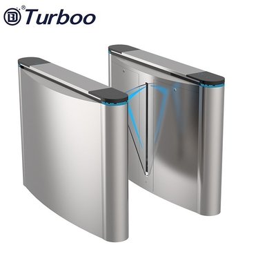Security Control de Acceso-Pederstrain Flap barrier Gate-QR Code-community entrance-Colecionador de cartões-RFID/QR Code