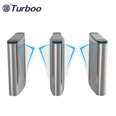 Security Control de Acceso-Pederstrain Flap barrier Gate-QR Code-community entrance-Colecionador de cartões-RFID/QR Code