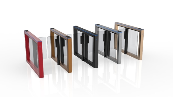 ซื้อ AC100-240V Speed ​​Gate Turnstile อาคารสำนักงาน ประตูกั้นความเร็วแสง online manufacture