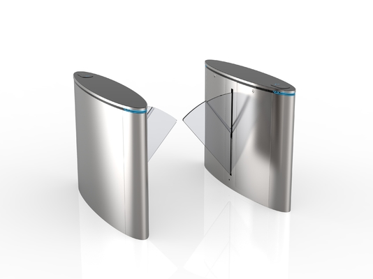 ซื้อ ระบบควบคุมการเข้าถึงประตูหุ้มแคริลิก Telescopic Flap Barrier Turnstile Gate online manufacture