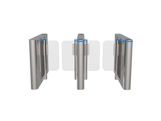 Supermarket Entrance Automatic Security Swing Barrier Rfid Reader Access Control System Speed Gate Turnstile