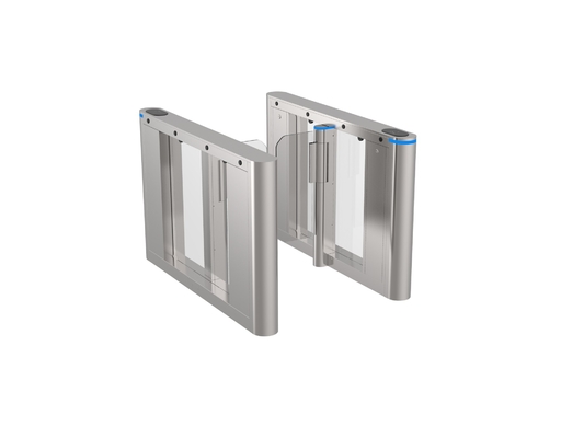 Supermarket Entrance Automatic Security Swing Barrier Rfid Reader Access Control System Speed Gate Turnstile