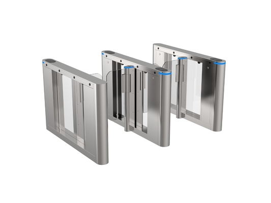 Supermarket Entrance Automatic Security Swing Barrier Rfid Reader Access Control System Speed Gate Turnstile