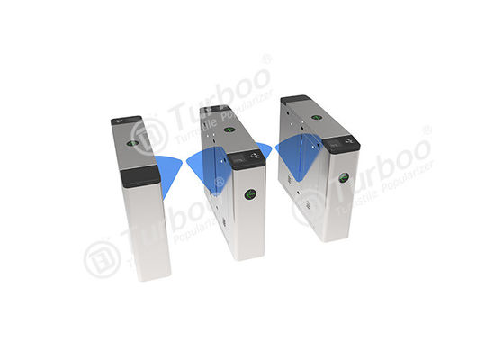 Security Control de Acceso-Pederstrain Flap barrier Gate-QR Code-community entrance-Colecionador de cartões-RFID/QR Code
