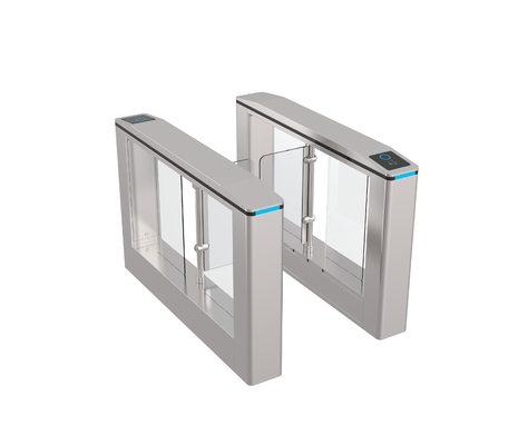 K324 Swing Barrier Gate Turnstile Face Recognition Terminal Security Door for Swift Operation