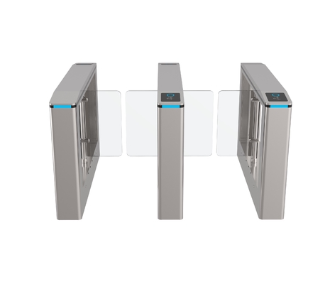 K324 Swing Barrier Gate Turnstile Face Recognition Terminal Security Door for Swift Operation