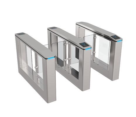 K324 Swing Barrier Gate Turnstile Face Recognition Terminal Security Door for Swift Operation