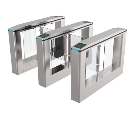 K324 Swing Barrier Gate Turnstile Face Recognition Terminal Security Door for Swift Operation
