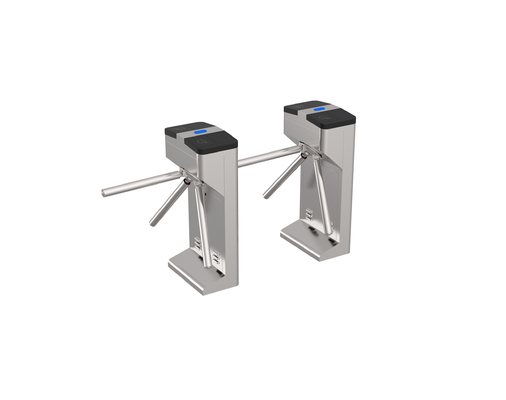 SUS201 Bar Material Semi-Automatic Tripod Turnstile Gate for Heightened Safety Measures