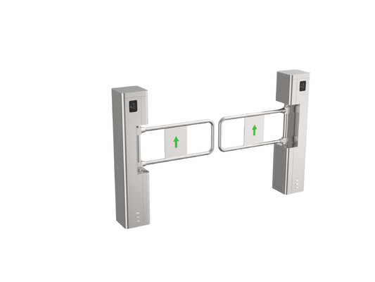 ซื้อ การควบคุมการเข้าถึง Swing Gate Turnstile รวมรหัส RFID/QR สําหรับซุปเปอร์มาร์เก็ต Self Service Gyms online manufacture