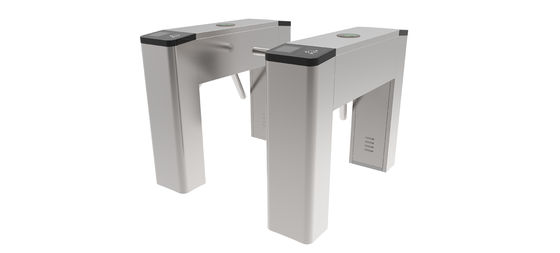 Control de Acceso Semi-Automatic Tripod Turnstile Gate-Integrated with Security Access Control Gate System-RFID-QR Code