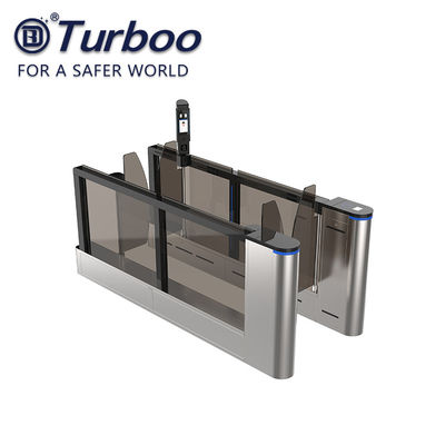ซื้อ ความกว้าง 600 มม. การจดจำใบหน้าประตูหมุนสวิง Barrier RS485 online manufacture