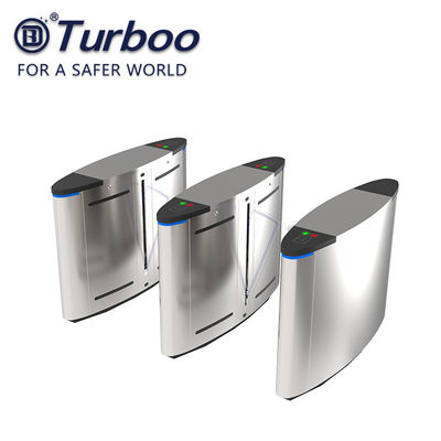ซื้อ SUS304 ระบบจดจำใบหน้าเครื่องอ่าน RFID ประตูกั้นสิ่งกีดขวางประตูหมุน / ครึ่งความสูงประตูกั้น online manufacture