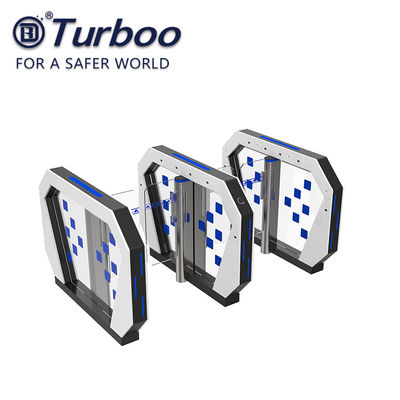 ซื้อ การรักษาความปลอดภัยประตูหมุนความเร็วแสงเครื่องอ่านบัตร RFID ประตูหมุนการจดจำใบหน้าด้วยเซอร์โวมอเตอร์ 240V online manufacture