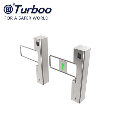 Access Control Entrance Swing Gate Automatic Mechanical Swing Barrier Gate For Supermarket