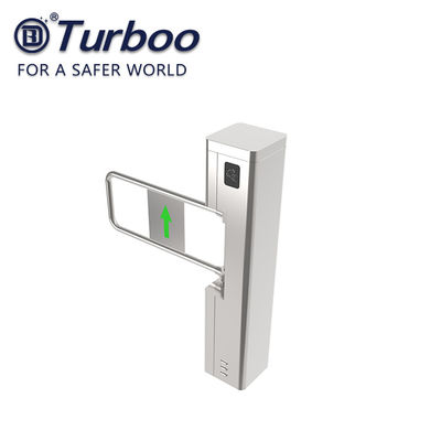 Access Control Entrance Swing Gate Automatic Mechanical Swing Barrier Gate For Supermarket