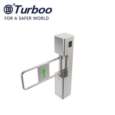 Access Control Entrance Swing Gate Automatic Mechanical Swing Barrier Gate For Supermarket
