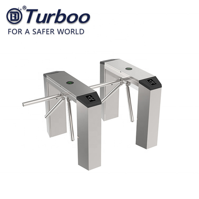 ซื้อ SUS 304 ขาตั้งกล้อง Turnstile Barrier Gate ระบบควบคุมการเข้าออกอัตโนมัติสำหรับคนเดินเท้า online manufacture