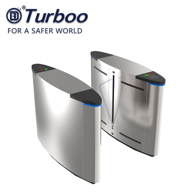ซื้อ ความปลอดภัยสูง Flap Barrier Gate 0.2s Face Recognition Barrier Gate RS485 Dry Connection online manufacture