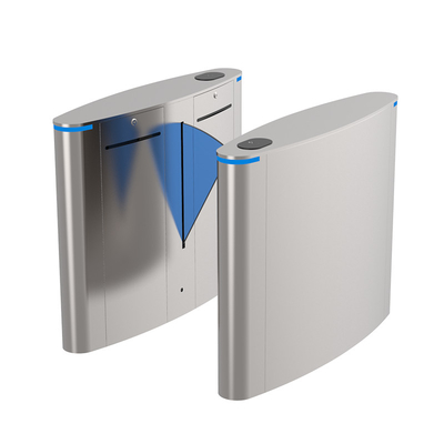 ซื้อ ประตูทางเข้าอัตโนมัติ Flap Barrier Turnstile การควบคุมการเข้าออก Baffle Gate Turnstile online manufacture