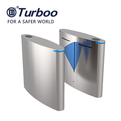 ซื้อ SUS304 Retractable Flap Barrie RFID ระบบประตูหมุนเอวสูง online manufacture