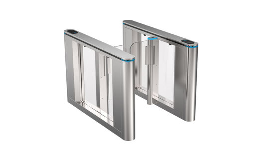 ความปลอดภัย RS485 Swing Barrier Gate Turnstile Speed ​​Gate Turnstiles พร้อมไฟ RGB