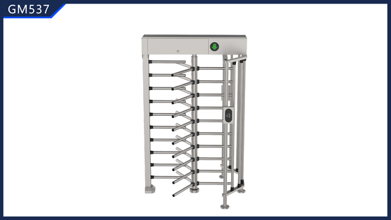 ระบบควบคุมการเข้าถึงประตูหมุนสูงเต็ม rotor turnstile คนเดินหมุน