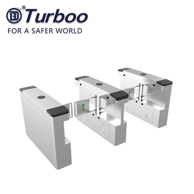 Security Access Control System Automatic Swing Turnstile Entrance Gates