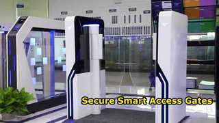 แนะนำ EF3213 Smart Canteen Swing Gate Turnstile โรงแรมร้านอาหาร Swing Barrier Gate สำหรับคุณ