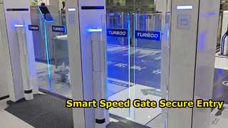 ดูสินค้ามาใหม่ Nova LA3219S Demo Smart Pedestrian Access Control Speed ​​Gate
